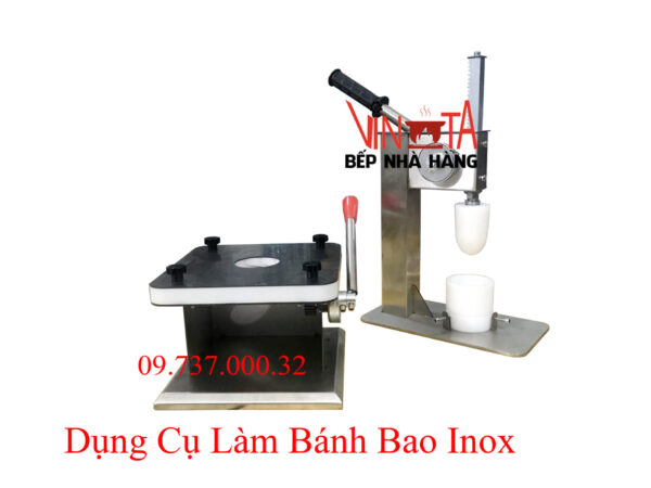 máy làm bánh bao mini thủ công, bằng tay, gia đình chất liệu inox giá rẻ - Ảnh 2