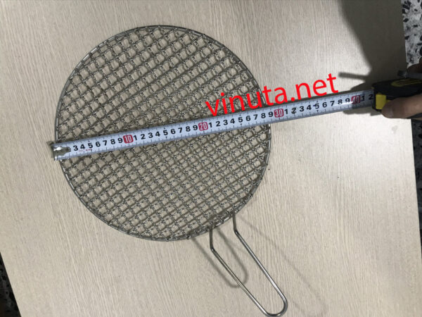 Vỉ Nướng Inox 304 tròn chuyên dùng cho bếp nướng tại bàn giá rẻ, uy - Ảnh 2