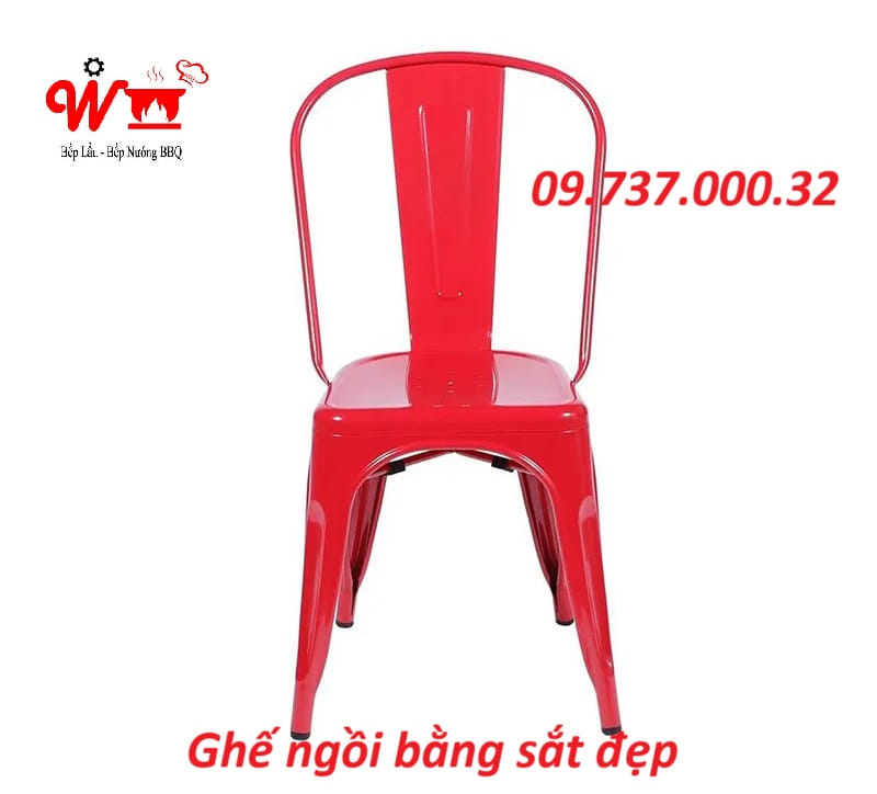 ghế ngồi bằng sắt đẹp