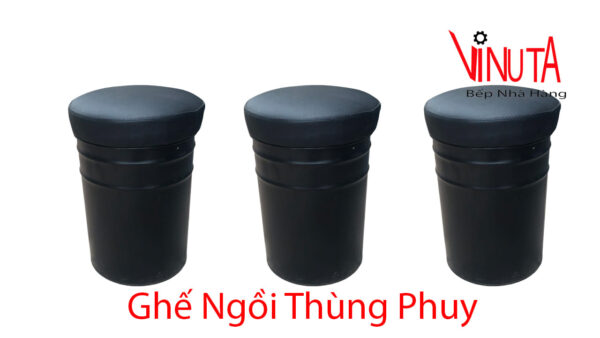 ghế thùng phuy | ghế ngồi hình trụ tròn | ghế ngồi bằng thùng phi giá rẻ - Ảnh 2
