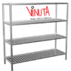 Giá nan inox 4 tầng