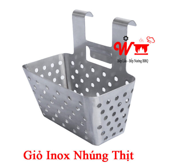 Rây inox 304, giỏ nhúng thịt nồi lẩu chuyên dùng cho bếp lẩu nhà hàng - Ảnh 2