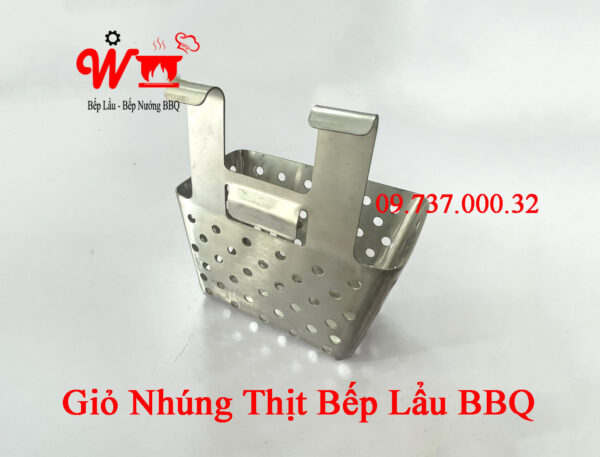 Rây inox 304, giỏ nhúng thịt nồi lẩu chuyên dùng cho bếp lẩu nhà hàng - Ảnh 4
