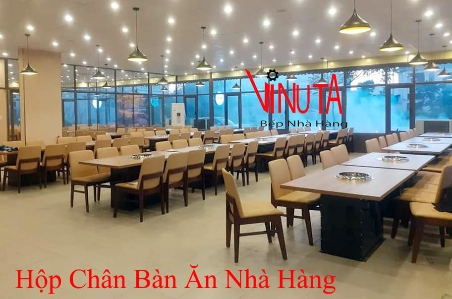 hộp chân bàn ăn nhà hàng ở bắc ninh