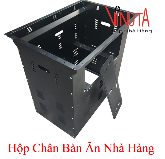 hộp chân bàn ăn nhà hàng