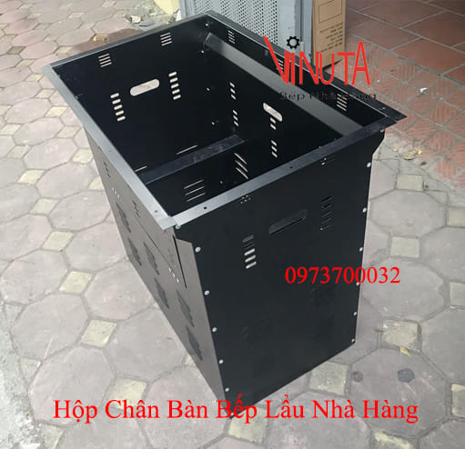 hộp chân bàn bếp lẩu nhà hàng ở bạc liêu
