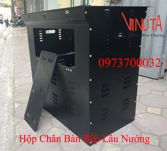 hộp chân bàn bếp lẩu nướng ở bắc giang