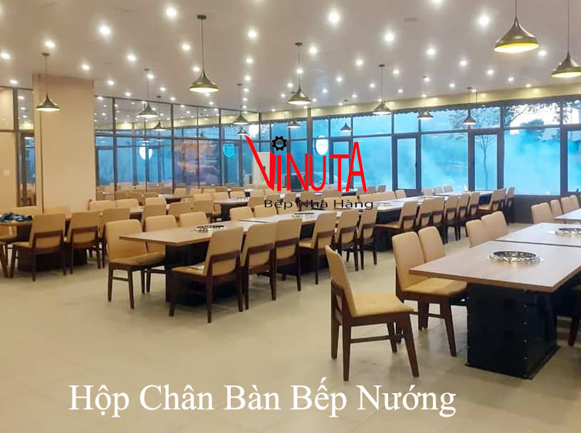 hộp chân bàn bếp nướng tại bà rịa vũng tàu