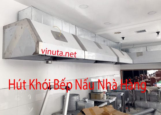 hút khói bếp nấu nhà hàng