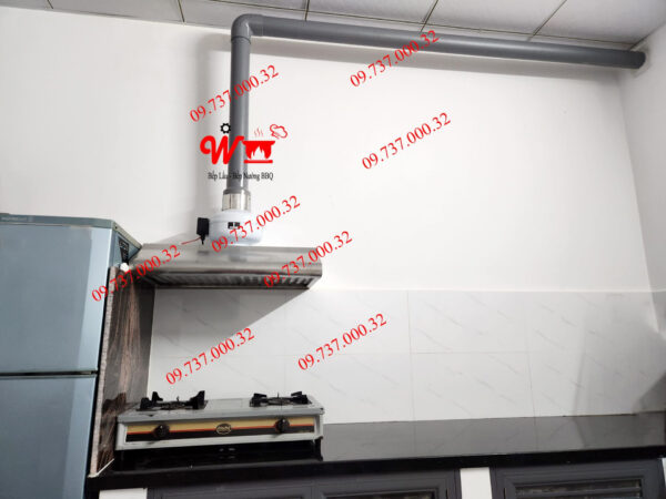 tum hút mùi inox 201, chụp hút khói mùi bếp nấu giá đình, máy hút mùi bếp treo tường, âm tủ - Ảnh 3