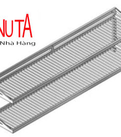 Giá nan inox treo tường gia đình, nhà hàng, khách sạn,khu công nghiệp
