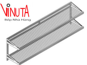 Giá nan inox treo tường gia đình, nhà hàng, khách sạn,khu công nghiệp