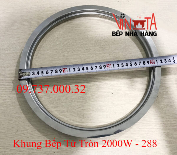 Khung bếp từ âm bàn, Vành đỡ bếp từ âm bàn nhà hàng, quán ăn giá rẻ - Ảnh 9