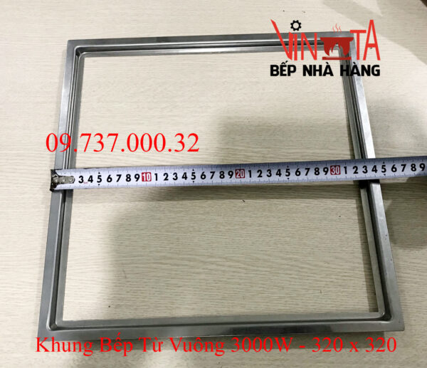 Khung bếp từ âm bàn, Vành đỡ bếp từ âm bàn nhà hàng, quán ăn giá rẻ - Ảnh 12