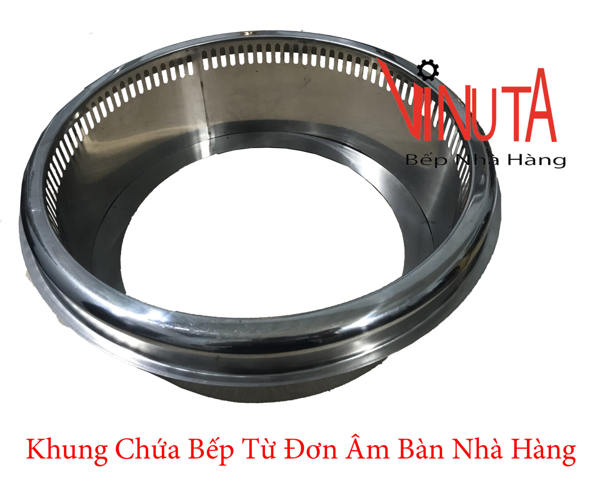 khung để bếp từ đơn âm bàn nhà hàng