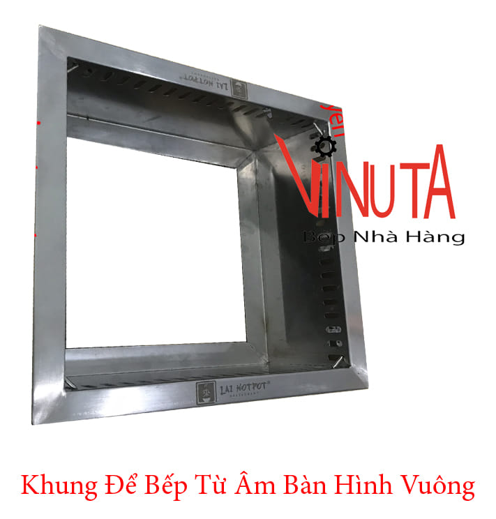 khung để bếp từ âm bàn hình vuông