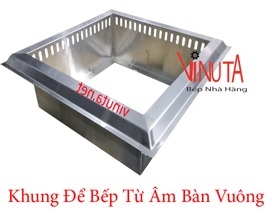 khung để bếp từ âm bàn vuông