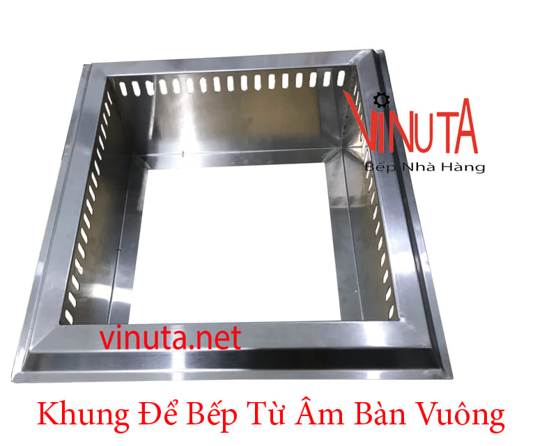 khung để bếp từ âm bàn vuông