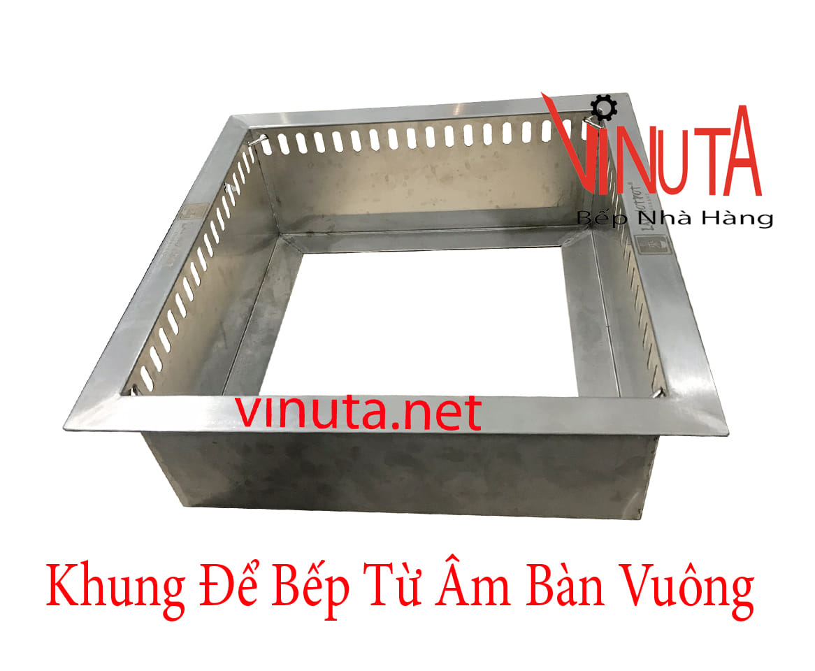 khung để bếp từ âm bàn vuông