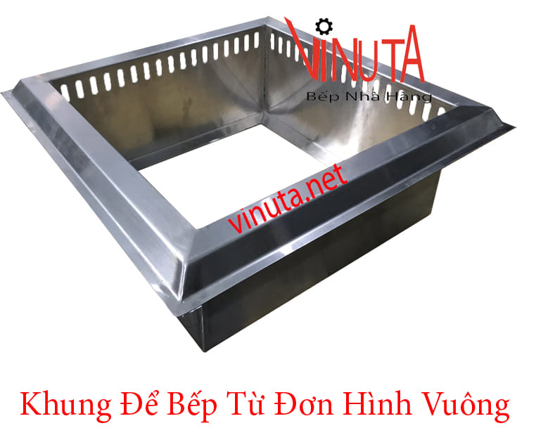 khung để bếp từ đơn hình vuông