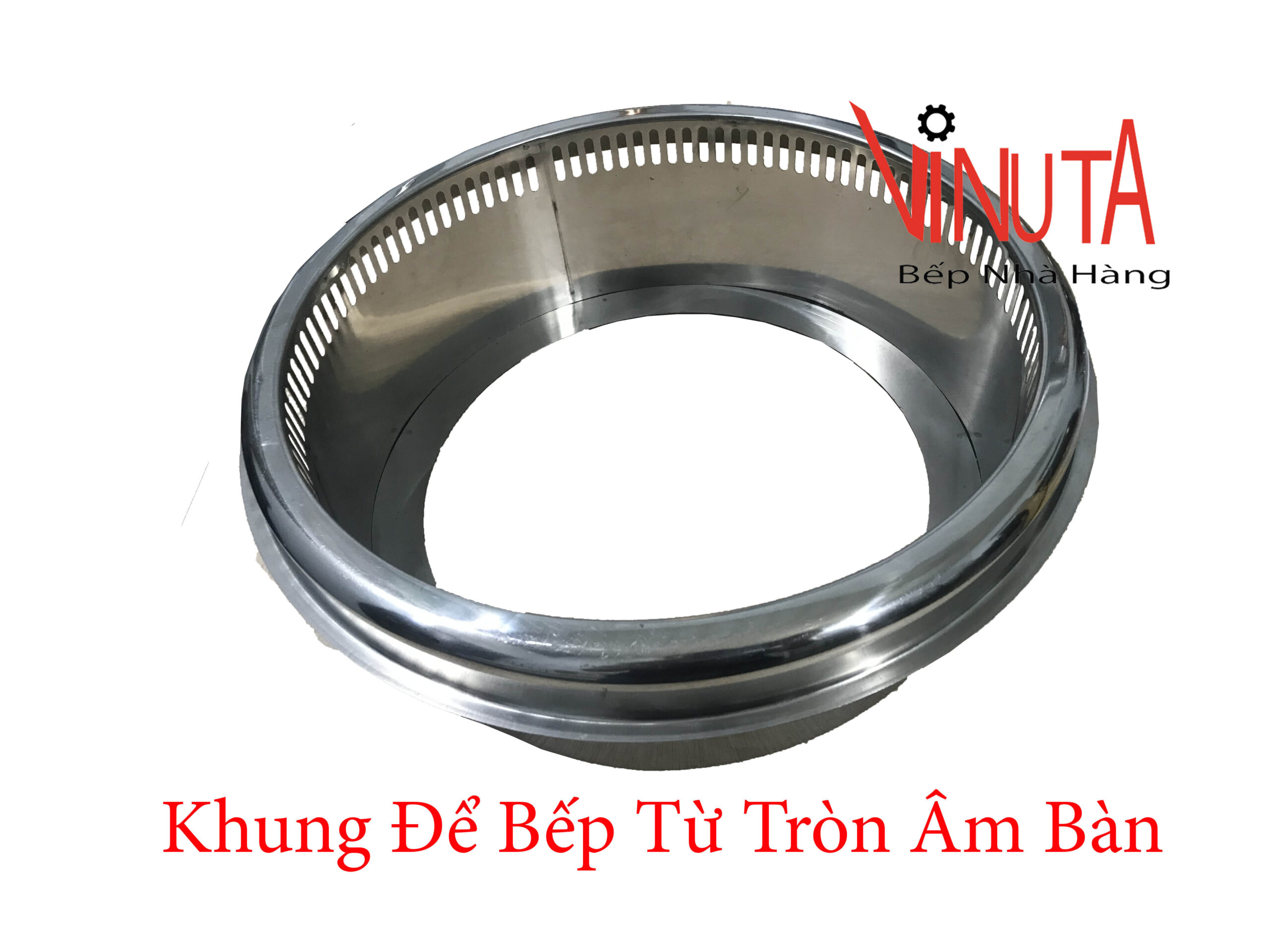 khung để bếp từ tròn âm bàn