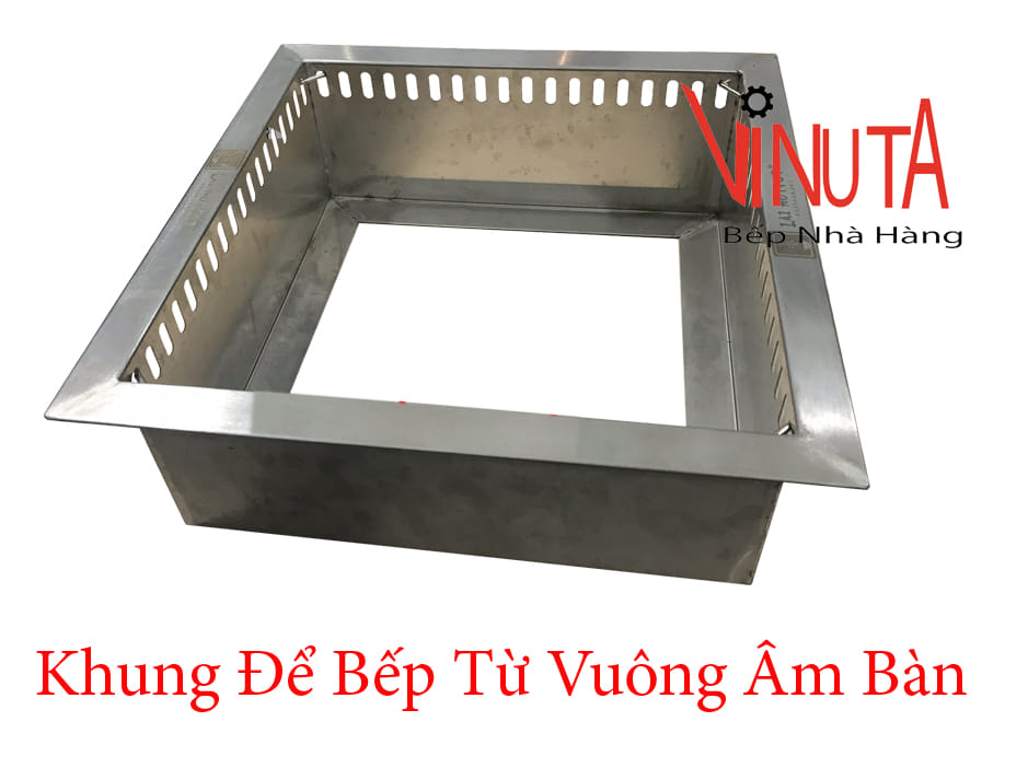 khung để bếp từ vuông âm bàn