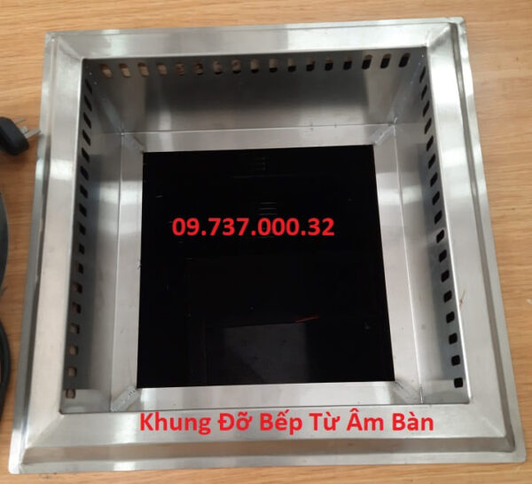 Bếp từ lẩu tứ vị, bếp lẩu nhà hàng tứ xuyên, bếp lẩu vuông âm bàn 2000W - Ảnh 8