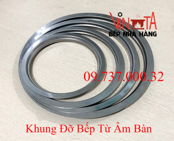Khung bếp từ âm bàn, Vành đỡ bếp từ âm bàn nhà hàng, quán ăn giá rẻ - Ảnh 13
