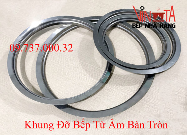 Khung bếp từ âm bàn, Vành đỡ bếp từ âm bàn nhà hàng, quán ăn giá rẻ