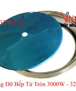 Alternative view of Khung Bếp từ âm bàn tròn, Giá đỡ bếp từ đơn hình tròn có nắp đậy chất liệu inox