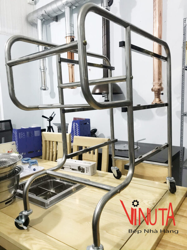 Xe Thu Dọn Bát Đĩa Nhà Hàng đảm bảo, chất lượng, uy tín, giá rẻ - Ảnh 9
