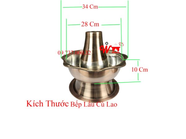 Nồi nấu lẩu cù lao inox 304, lẩu cá dân ích, nồi nấu lẩu bằng than - Ảnh 15