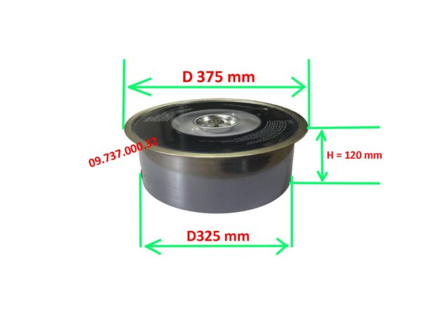 Bếp nướng lẩu điện BBQ âm bàn, dùng cho nhà hàng, quán lẩu, đẹp, bền, giá rẻ - Ảnh 4