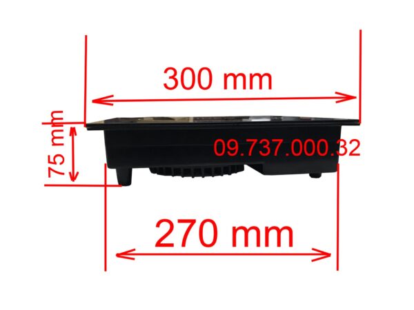 Bếp từ đơn nhà hàng, bếp từ sinpo vuông 2000w âm bàn chuyên nấu lẩu - Ảnh 8