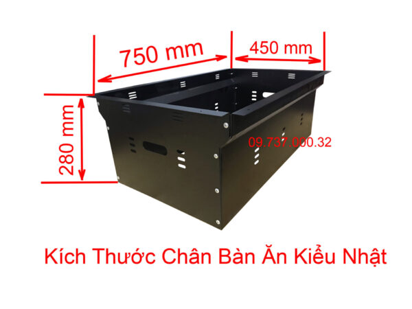 chân bàn ngồi bệt , chân bàn ăn thấp kiểu ngồi sập dùng ăn lẩu - nướng giá rẻ - Ảnh 4