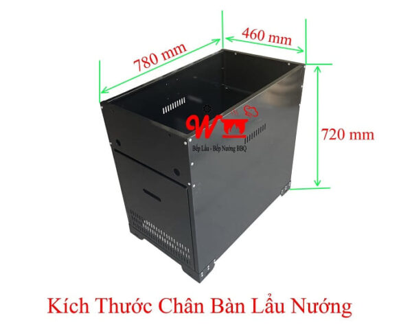 Chân bàn lẩu nướng nhà hàng, chân bàn bếp nướng âm bàn, lẩu âm bàn - Ảnh 8