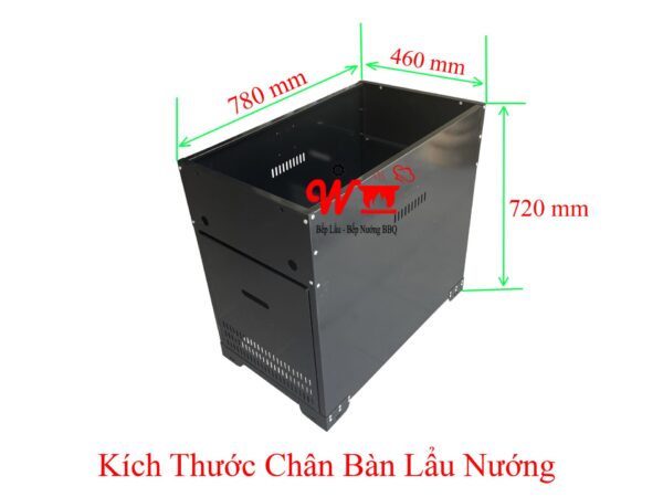 Chân bàn lẩu nướng, chuyên dùng cho bếp lẩu haidilao hotpot đẹp, bền, đẹp - Ảnh 15