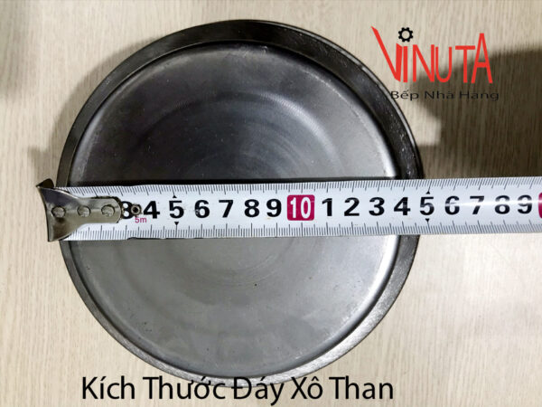 Xô đựng than bếp nướng than hoa âm bàn - Ảnh 6