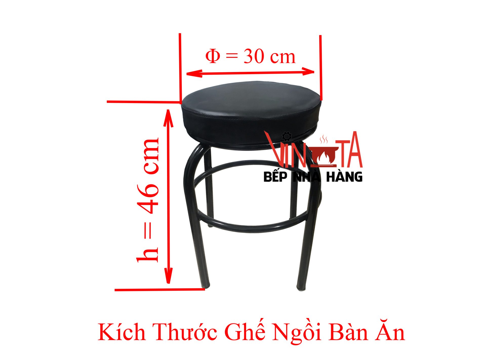 kích thước ghế ngồi bàn ăn