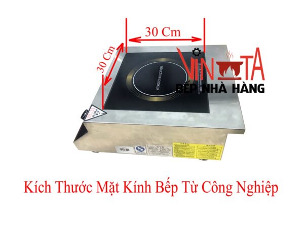 Bếp từ công nghiệp 5000w, bếp điện từ công suất 5kw giá rẻ, bền, đẹp - Ảnh 14