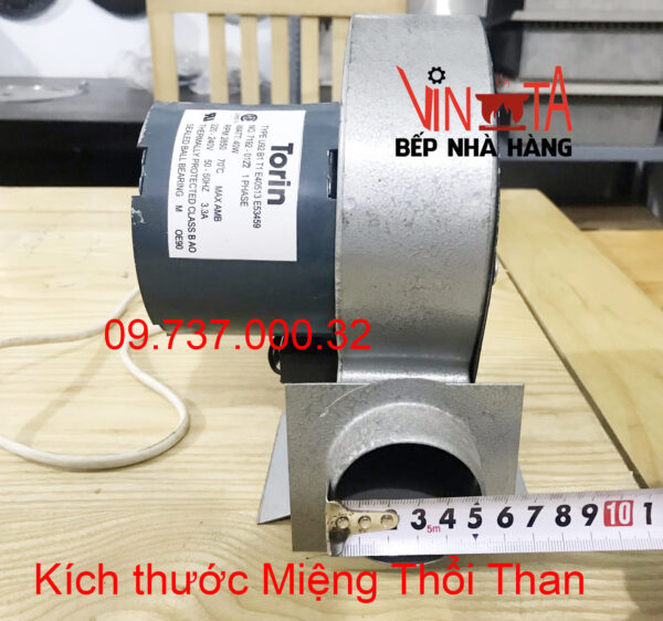 quạt thổi bếp than | Quạt thổi gió lò than, quạt thổi than con sên mini giá rẻ - Ảnh 2