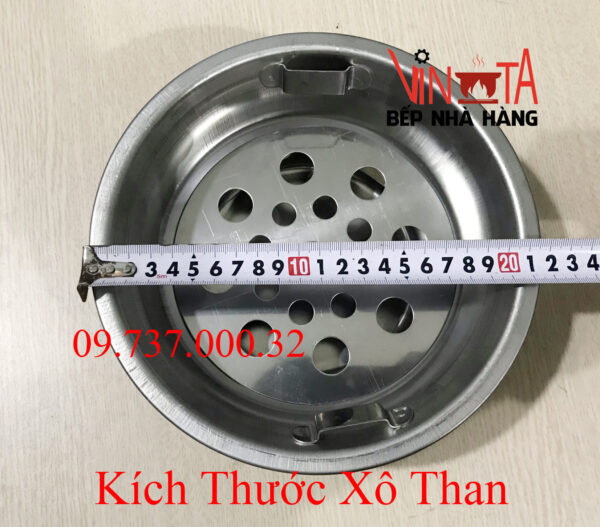 Bát để than bếp nướng than hoa ngoài trời giá rẻ, xô than, chậu đựng than - Ảnh 8