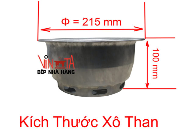 bát đựng than bếp nướng than, xô than, chậu chứa than giá rẻ, chất lượng - Ảnh 7