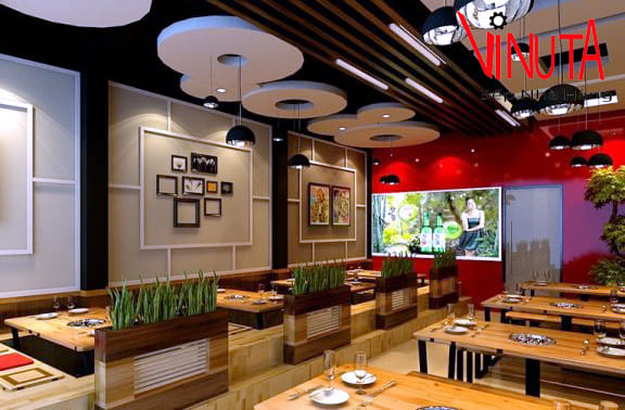 lắp đặt lò nướng tại bàn ở quảng ninh