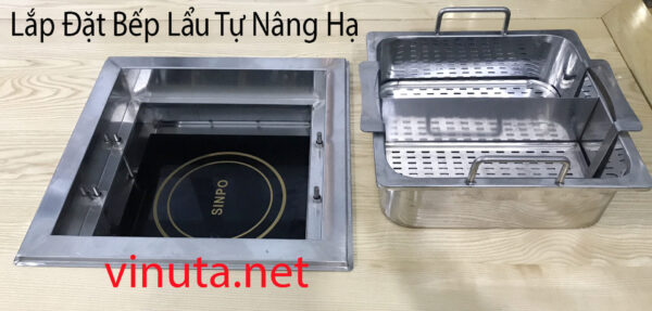 Nồi lẩu thang máy trung hoa nhà hàng - Ảnh 11