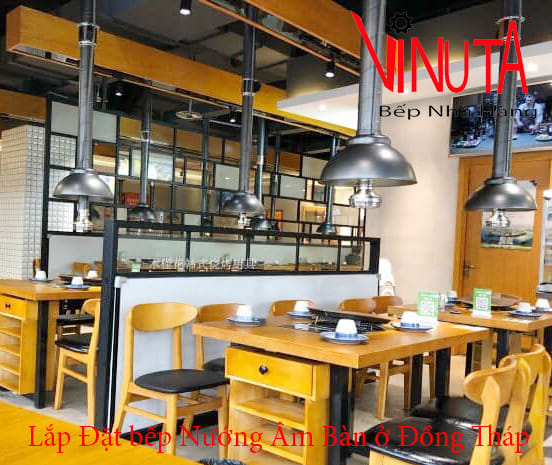 lắp đặt bếp nướng âm bàn ở đồng tháp