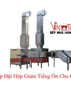 Giảm tiếng ồn cho quạt ly tâm, hộp tiêu âm quạt ly tâm công nghiệp