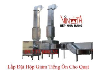 Giảm tiếng ồn cho quạt ly tâm, hộp tiêu âm quạt ly tâm công nghiệp