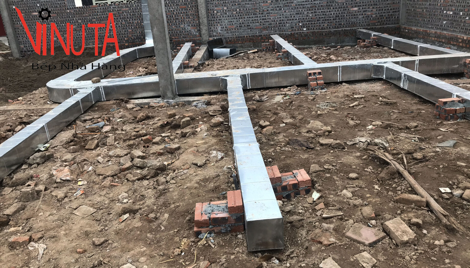 lắp đặt hút mùi bếp lẩu nướng hàn quốc nhà hàng