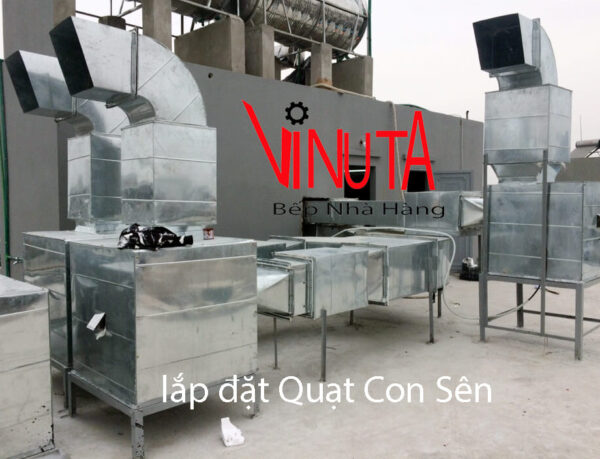 Quạt hút khói cho bếp nướng than hoa, bếp nấu nhà hàng, công nghiệp - Ảnh 9